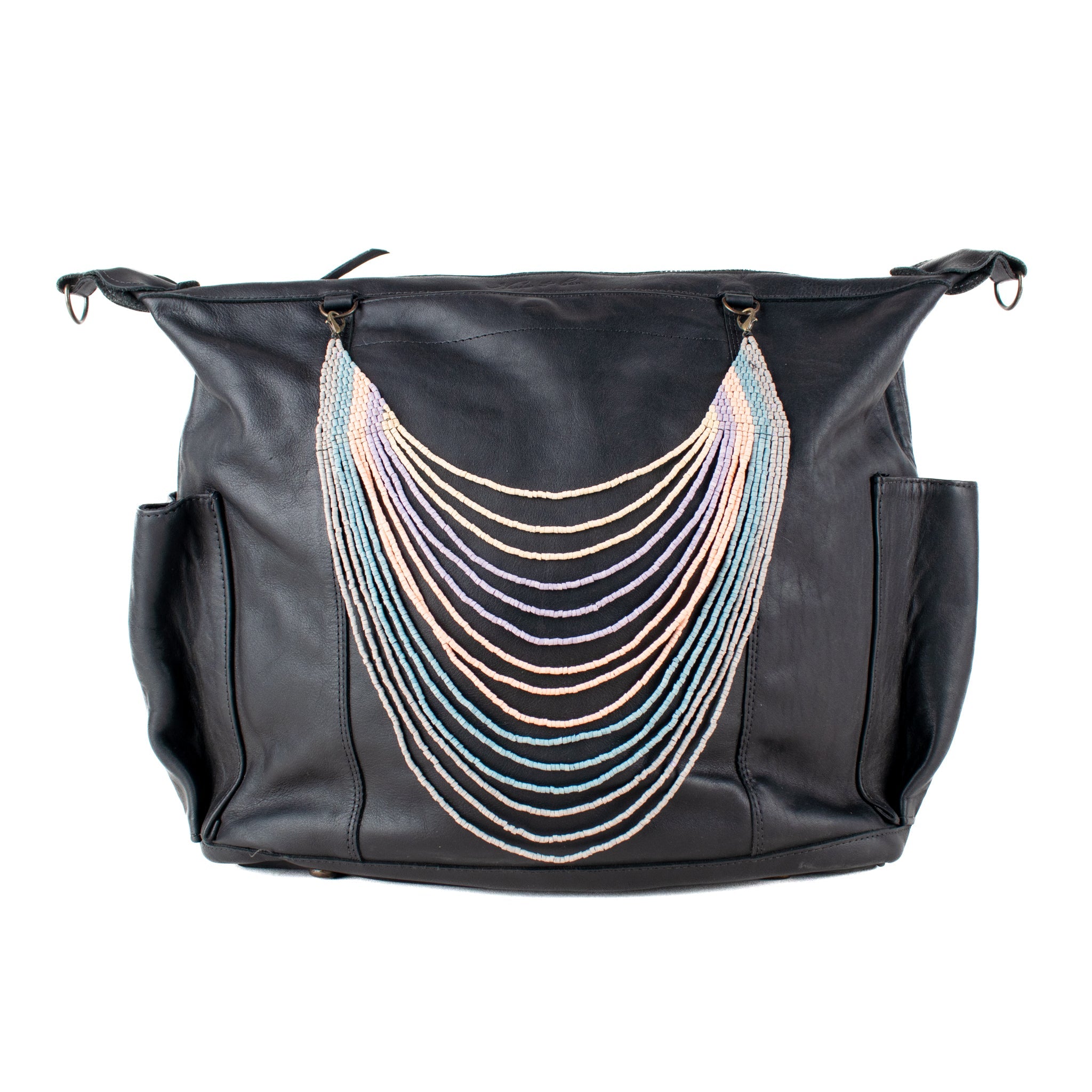 MILAGROS BEADED BAG NECKLACE - NO. 16589