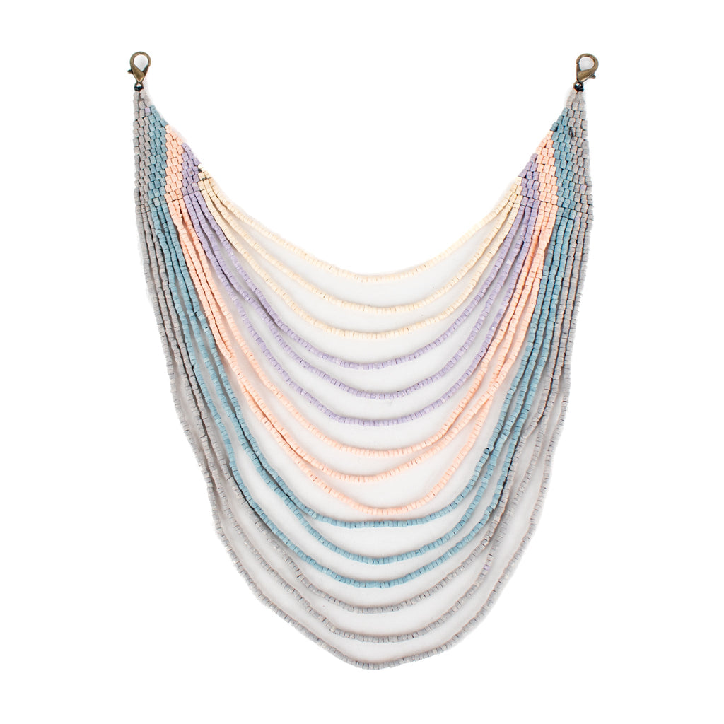 MILAGROS BEADED BAG NECKLACE - NO. 16589