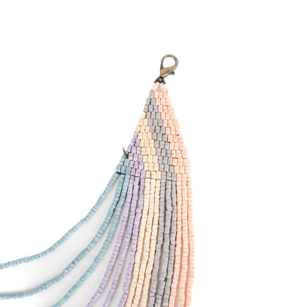 MILAGROS BEADED BAG NECKLACE - NO. 16596