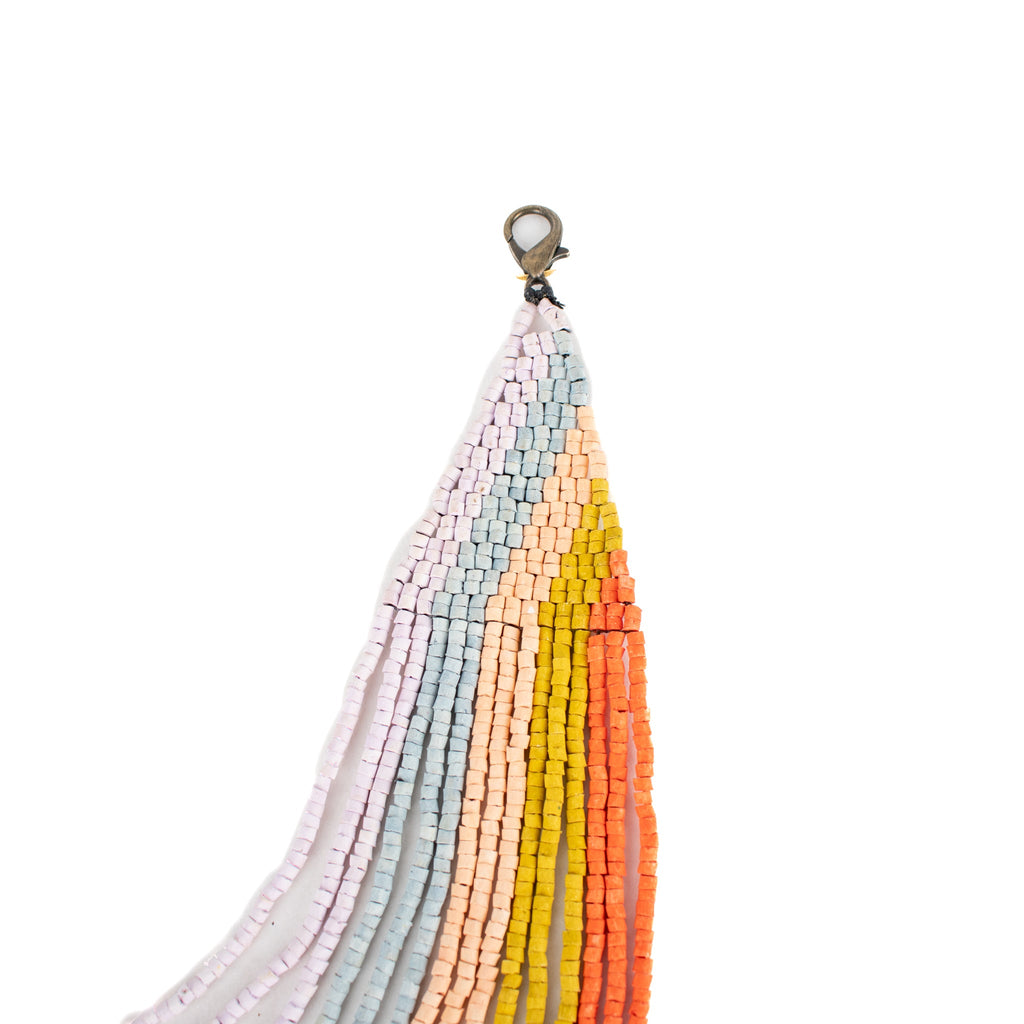MILAGROS BEADED BAG NECKLACE - NO. 16598
