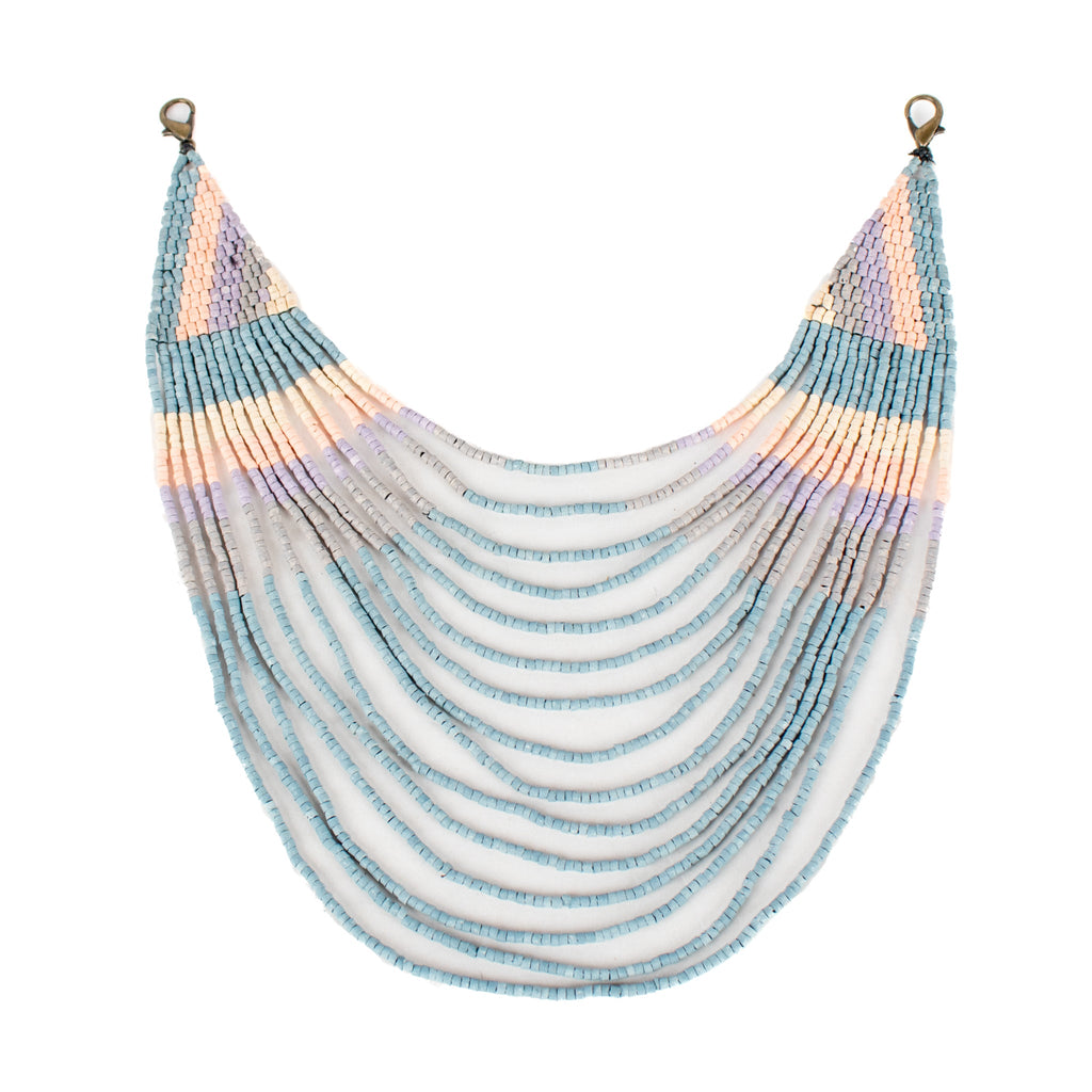 MILAGROS BEADED BAG NECKLACE - NO. 16602