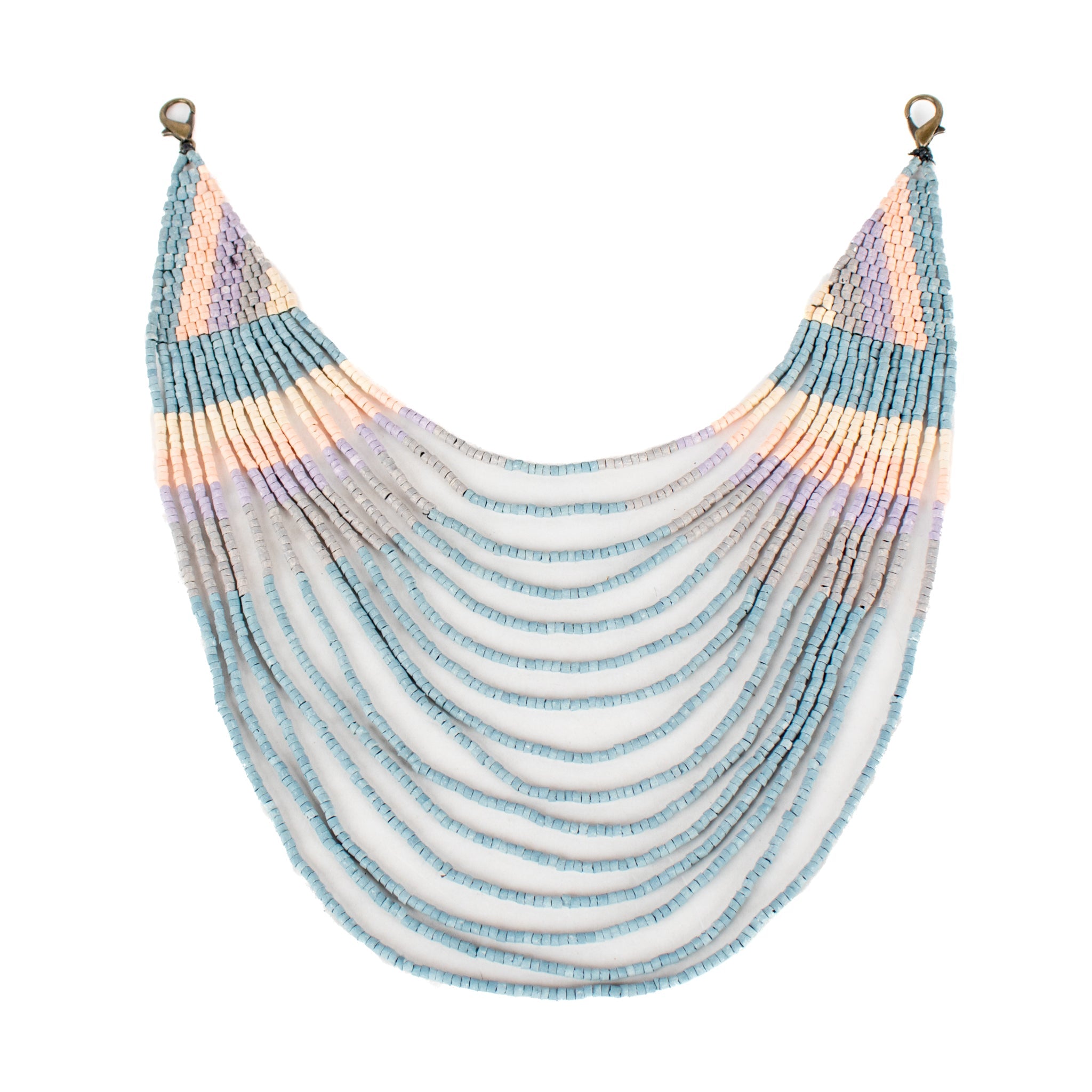 MILAGROS BEADED BAG NECKLACE - NO. 16602