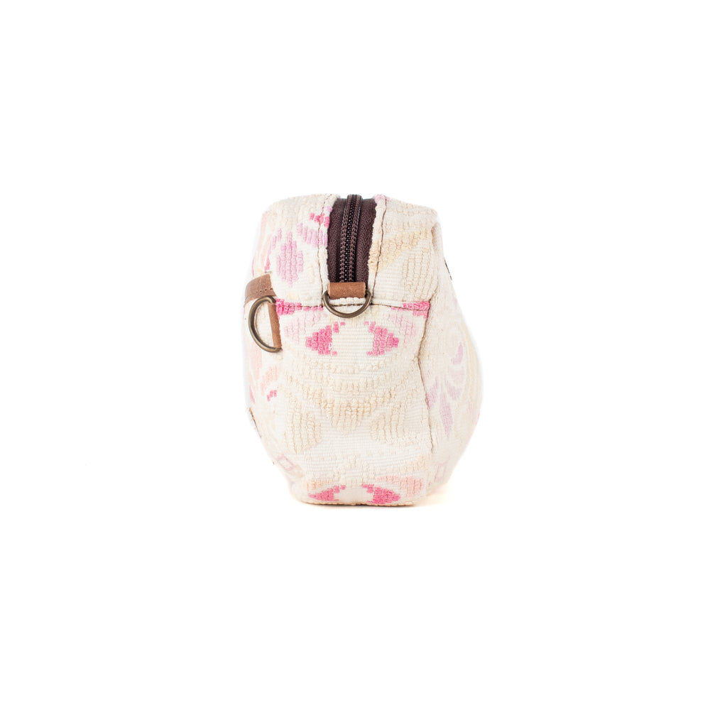 WANDER CROSSBODY BAG + STRAP SET - OOAK HUIPIL & CORTE - FAWN - NO. 16733