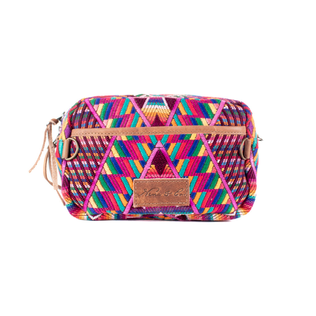 WANDER CROSSBODY BAG + STRAP SET - OOAK HUIPIL & CORTE - FAWN - NO. 16740