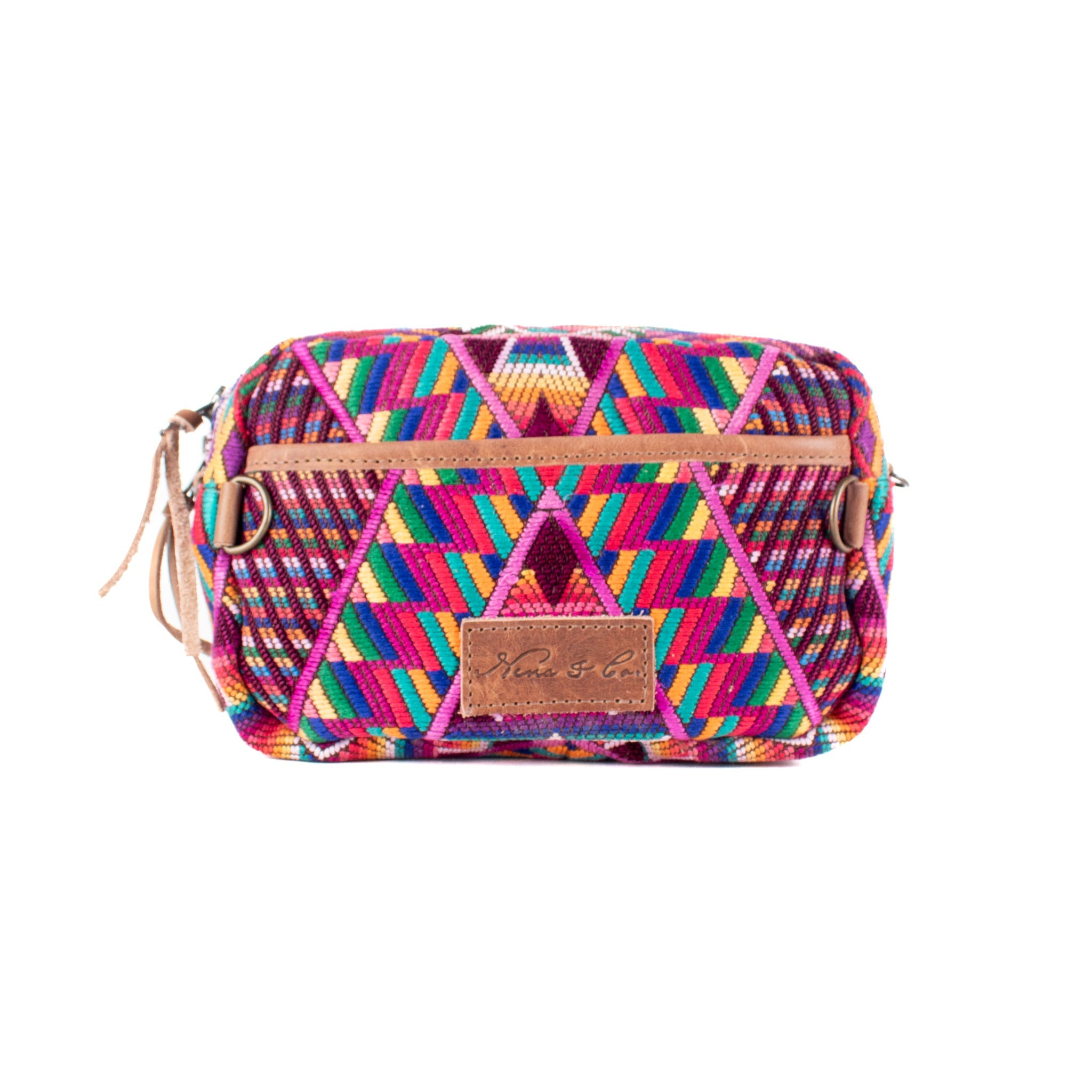 WANDER CROSSBODY BAG + STRAP SET - OOAK HUIPIL & CORTE - FAWN - NO. 16740