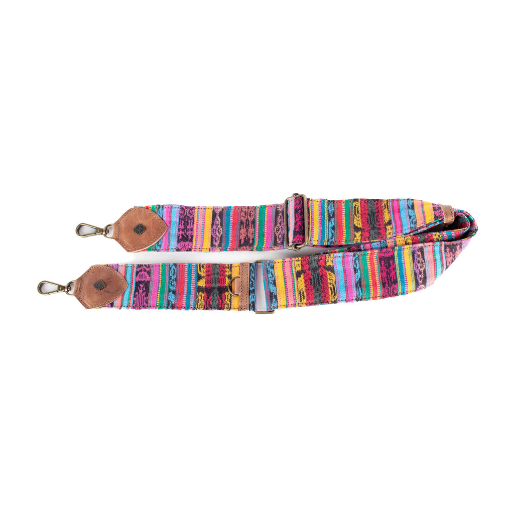 WANDER CROSSBODY BAG + STRAP SET - OOAK HUIPIL & CORTE - FAWN - NO. 16741
