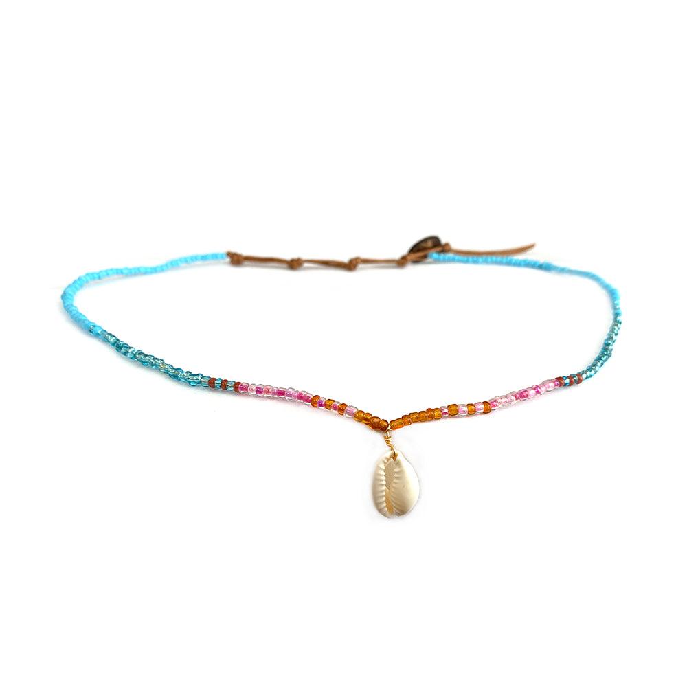 Mermaid's Tale Seed Bead Necklace